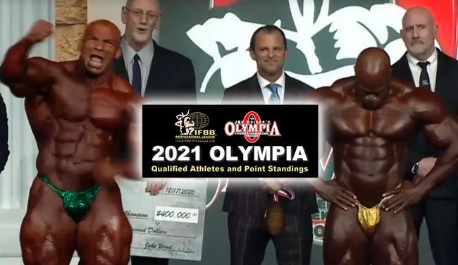 2021 Olympia Weekend Qualification List Evolution Of Bodybuilding